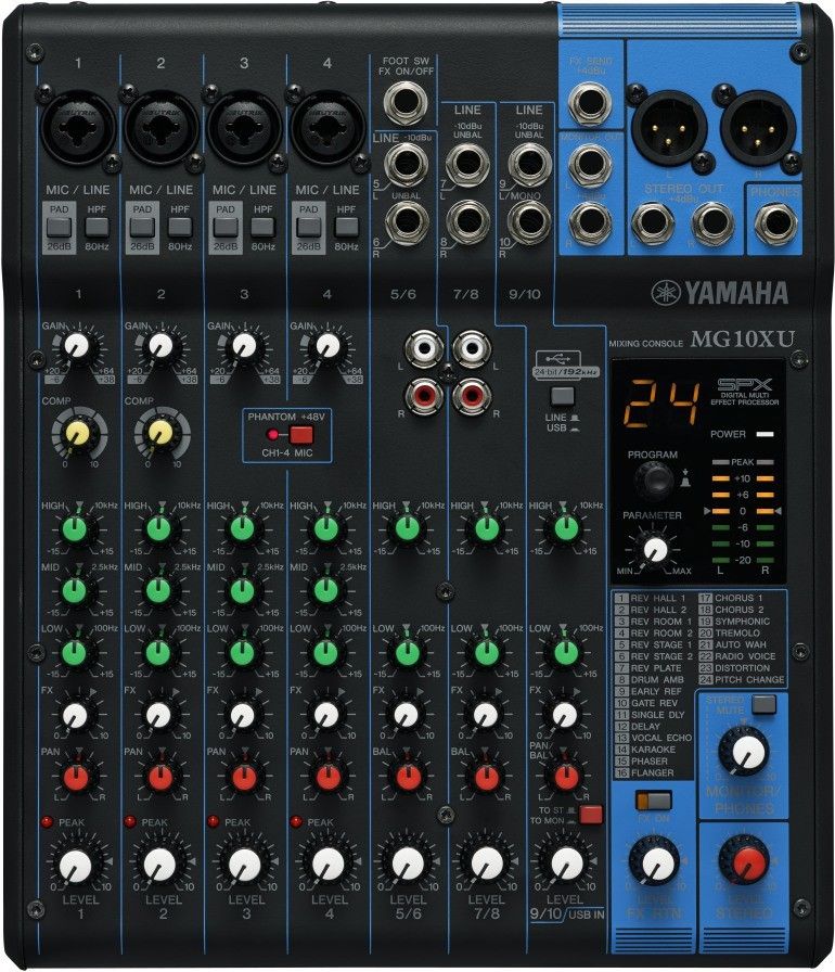 MG10XU Analog Sound Mixer-image-23