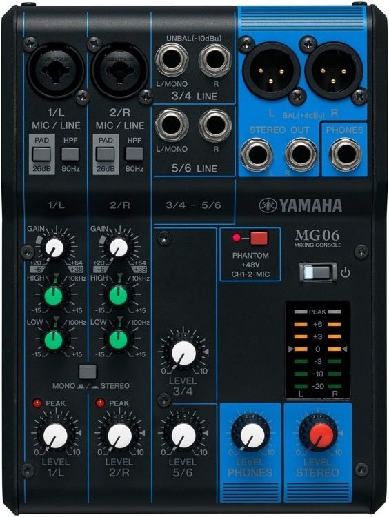 MG06 Analog Sound Mixer-image-25