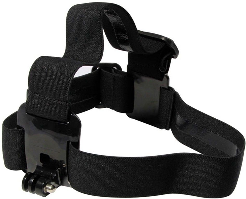 Axcess Adjustable Head Strap Camera Mount with Anti-slide Glue for GoPro Hero, Hero 2, Hero 3, Hero3+, Hero 4 Strap-image-4