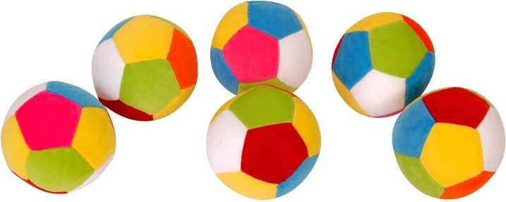 Dream Deals Colourful Ball 4 inch(Pack of 6)- 4 inch-picture-16