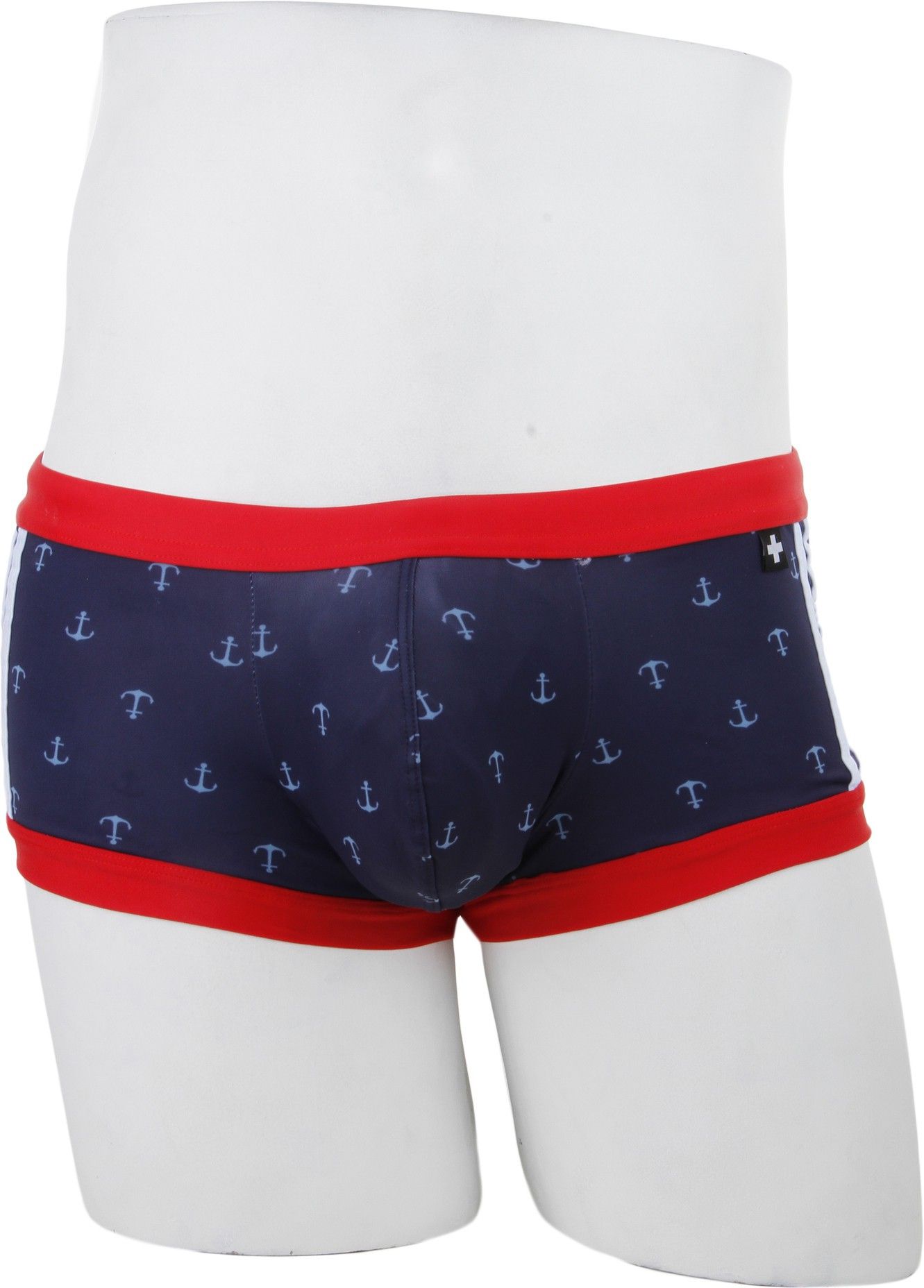 Printed Men Trunk Dark Blue Swimsuit-image-42