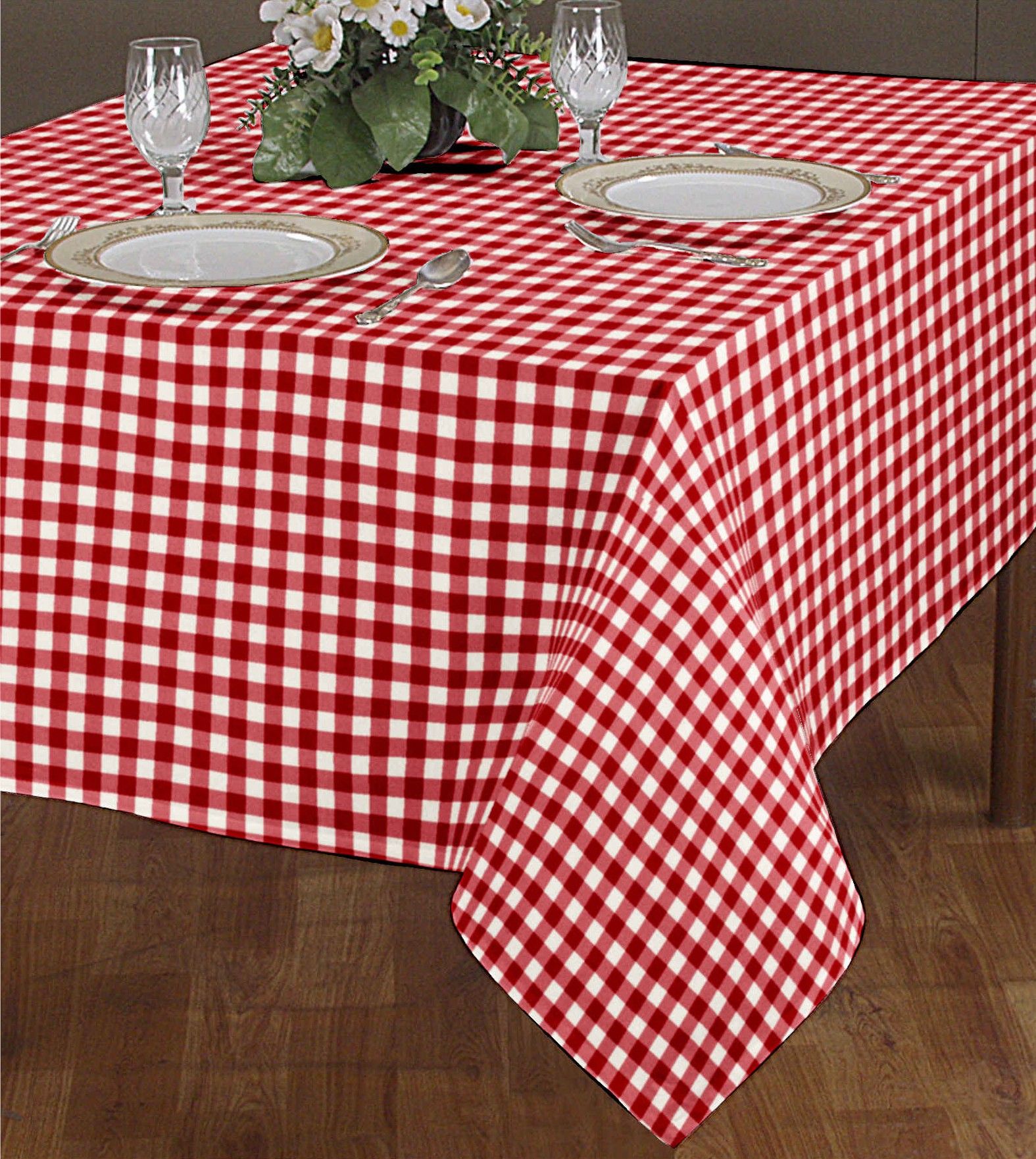 airwill Checkered 4 Seater Table Cover-picture-25