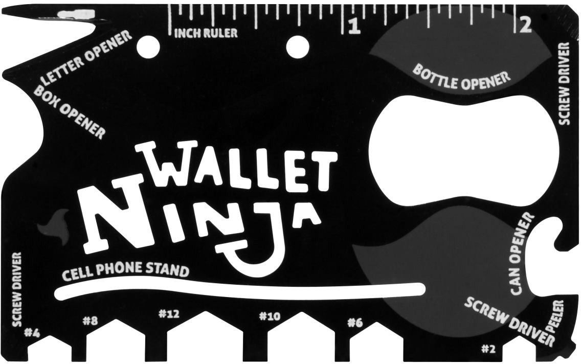 bonzeal Wallet Ninja Camping & Hiking Multi Tool Kit-picture-27