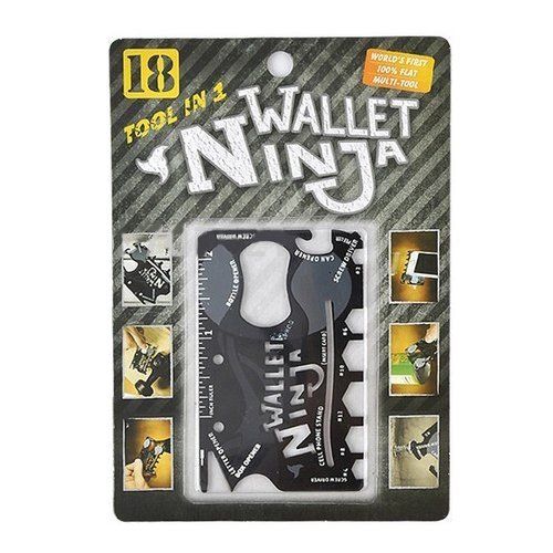 Double sided key chain tag label locking Camping & Hiking Multi Tool Kit-image-6