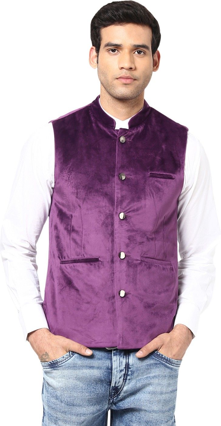 turtle Solid Men Waistcoat-picture-18