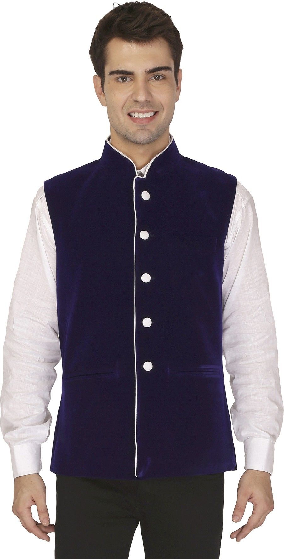 jihuzur Solid Men Waistcoat-picture-34