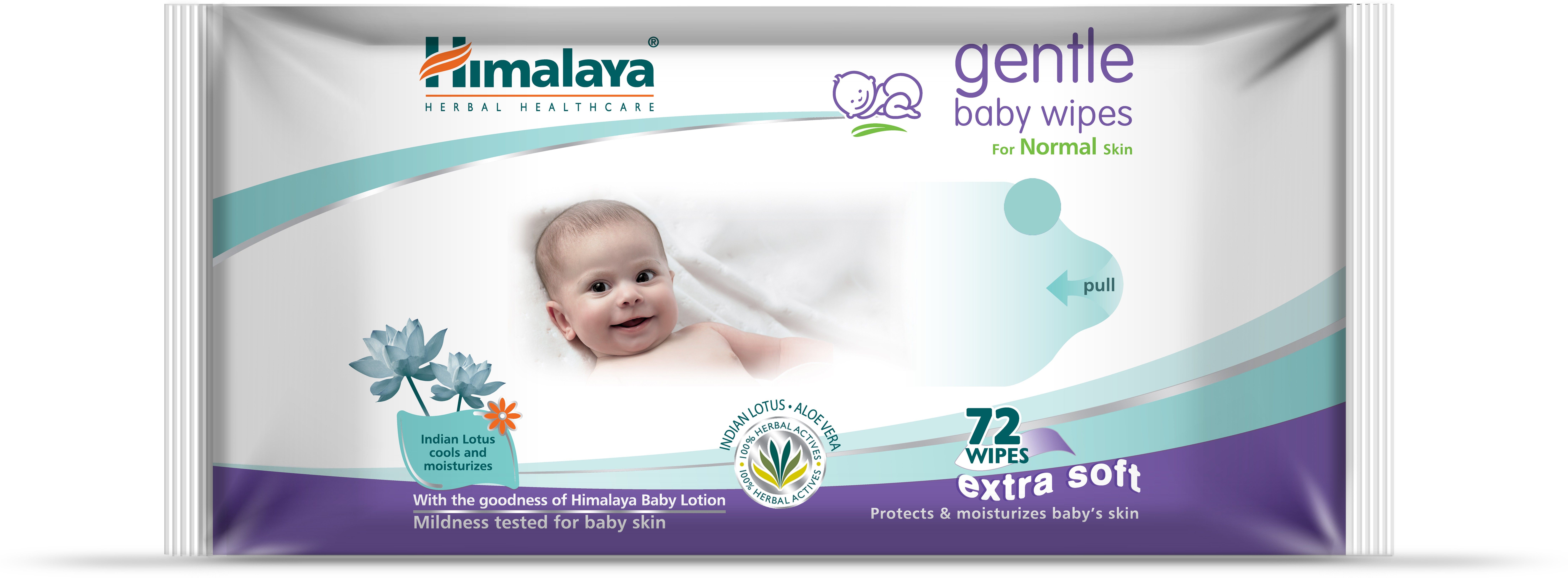 himalaya GENTLE Baby Wipes 72's-picture-15