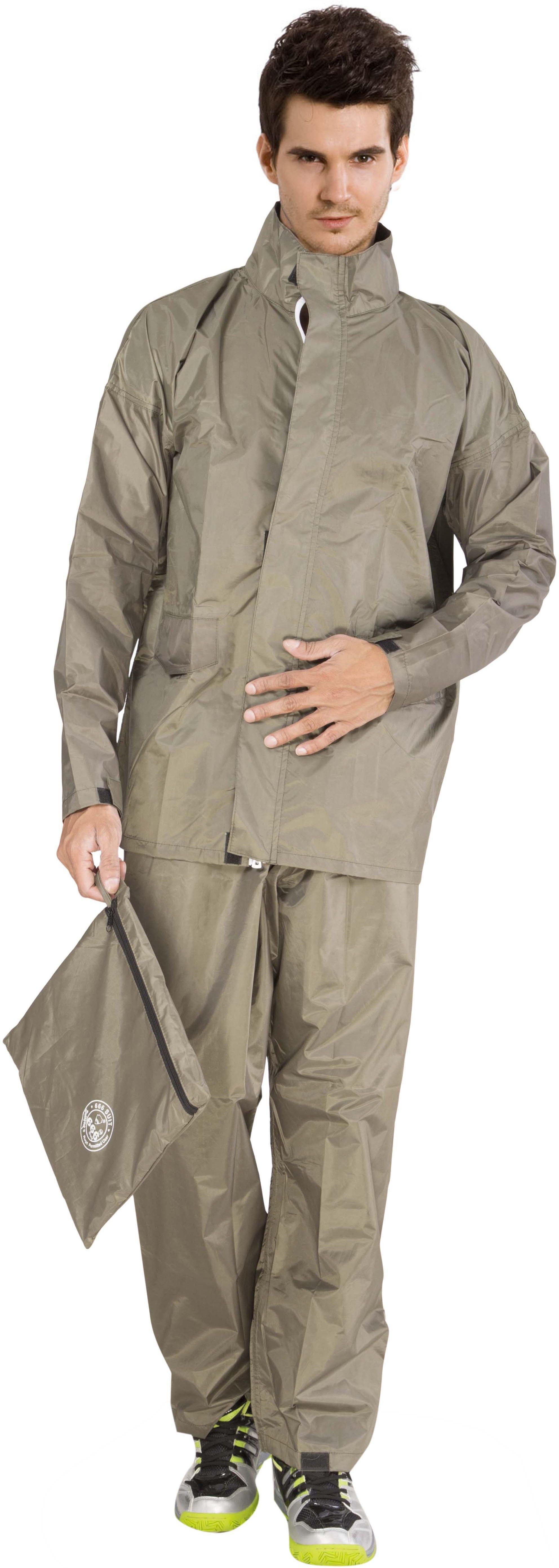 Solid Men Rain Suit