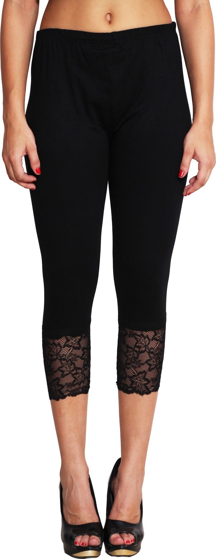 Women Black Capri-image-37