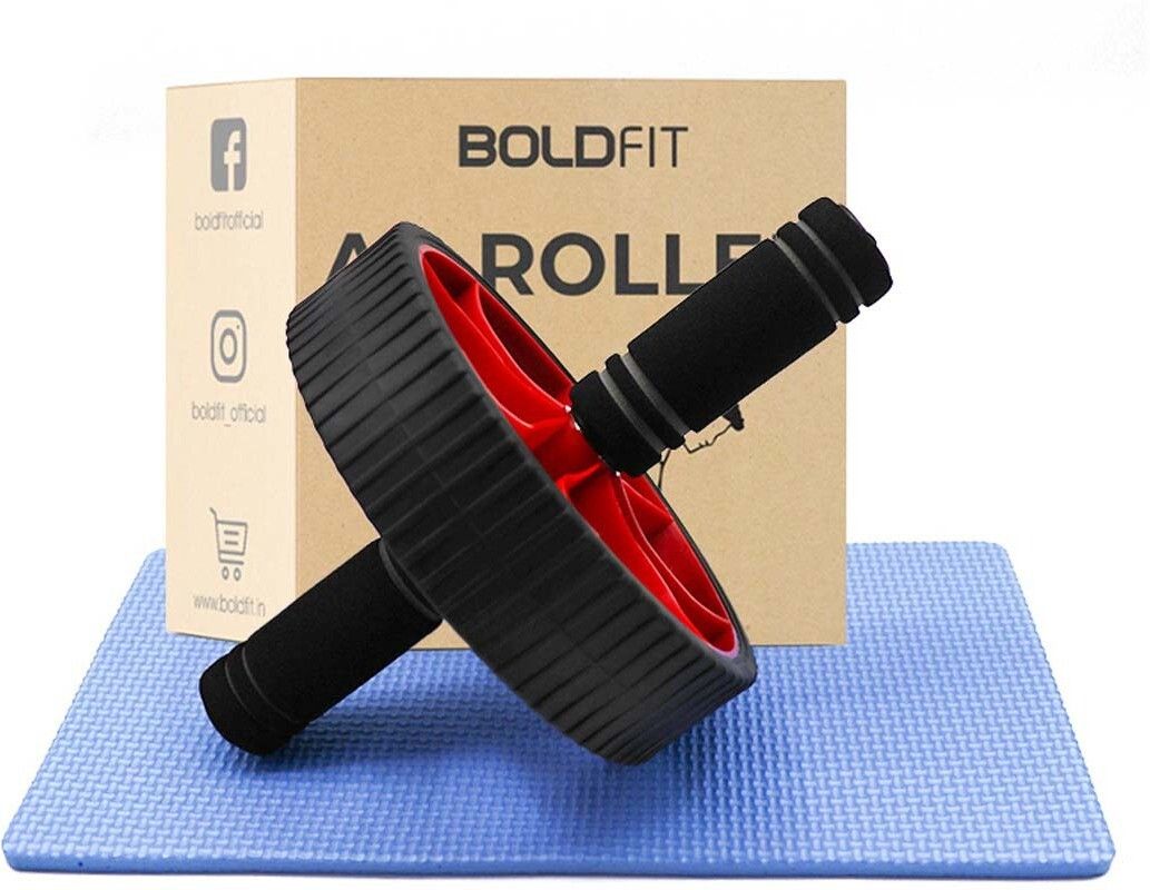 Abs Roller For Men, Abs Exercise Equipment With Knee Mat For Men & Women Pro Abs Ab Exerciser-image-10