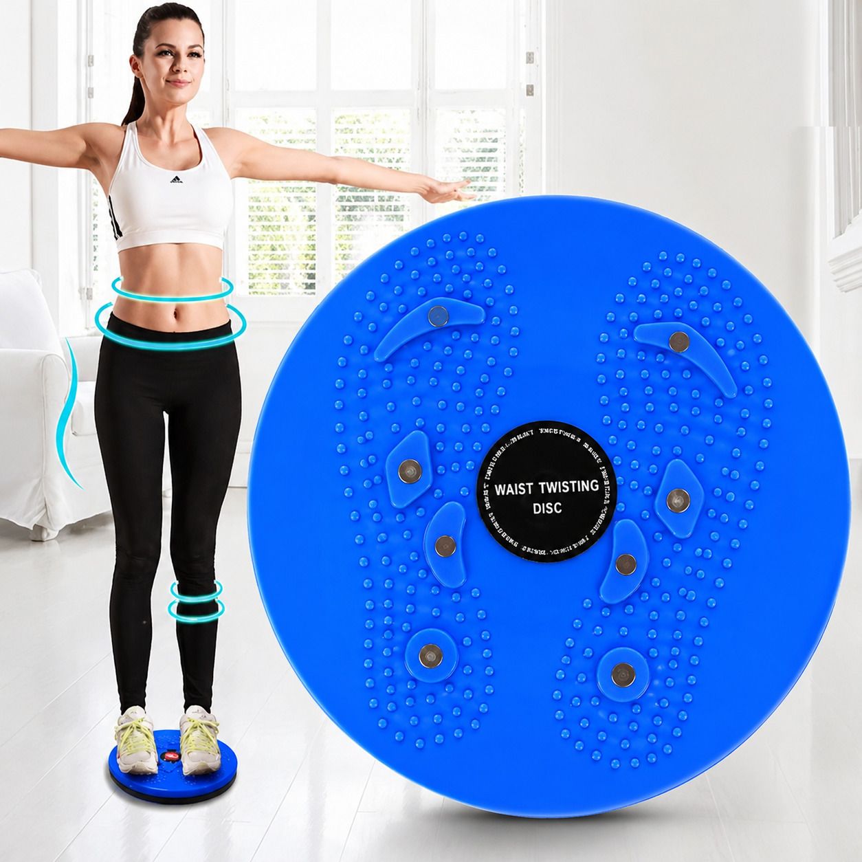 Twister ABS Exerciser Body Toner- Workout Waist Trimmer Ab Exerciser. Ab Exerciser-image-42