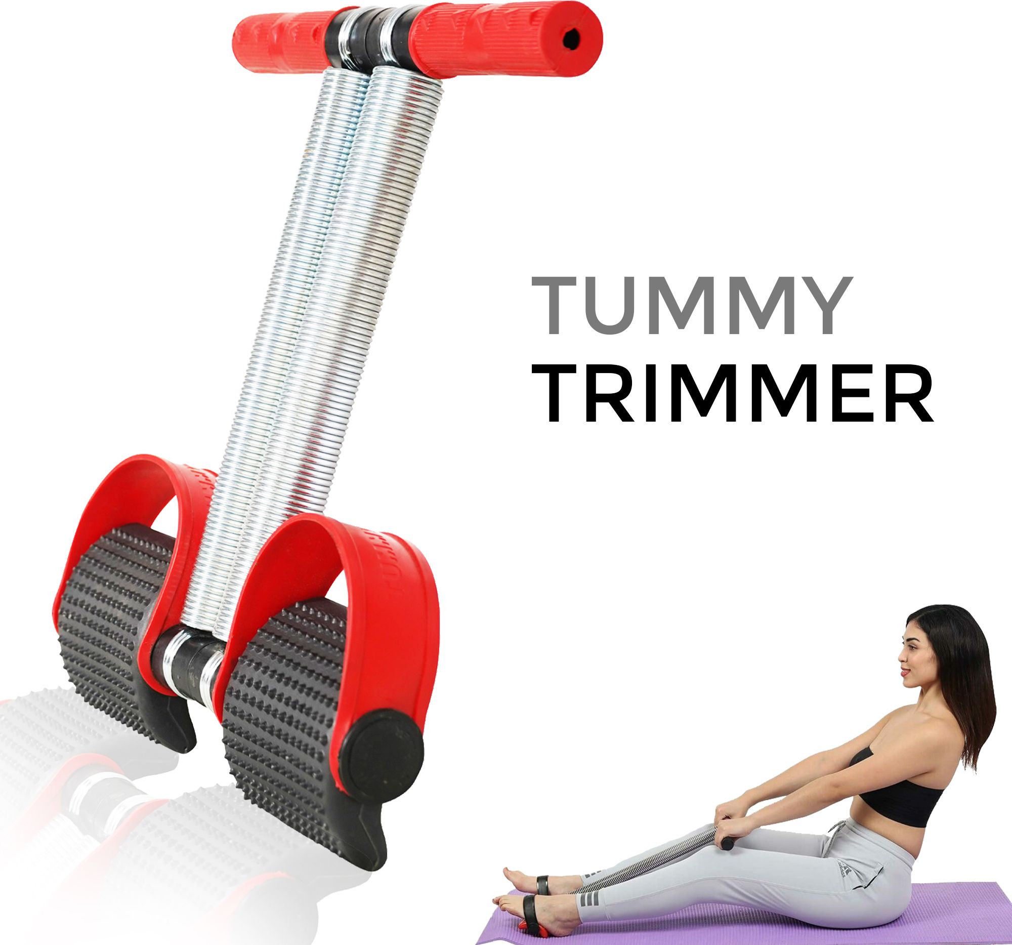 Multi functioning design improves blood circulation, reduces muscle flab, tones and conditions your body Ab Exerciser-image-4