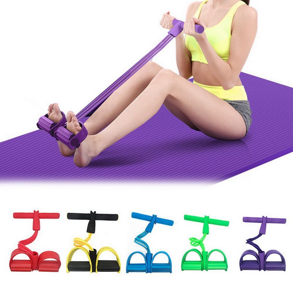 Home workout equipment Rubber Pull String Rope AB Exerciser Ab Exerciser-image-25