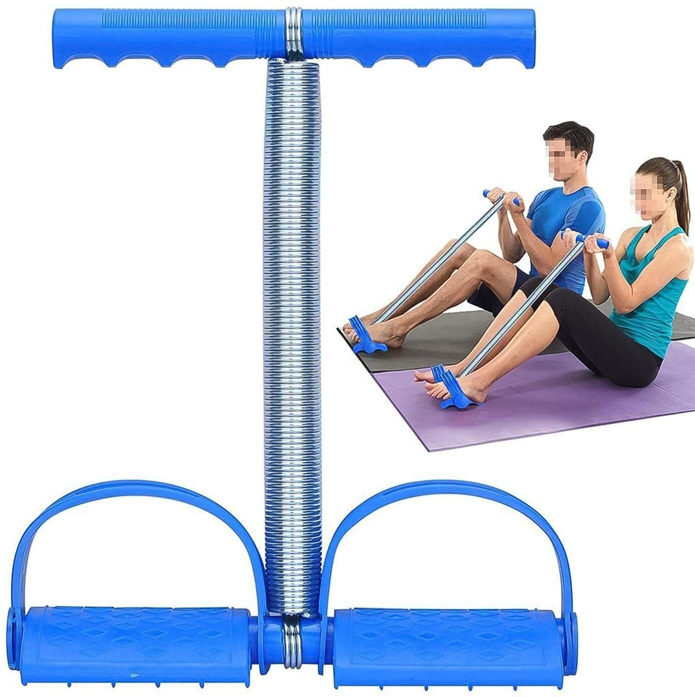 buydailyneed Spring Tension Pull Rope Resistance Band Exercise Strap For Home Workout Fitness Ab Exerciser-picture-40
