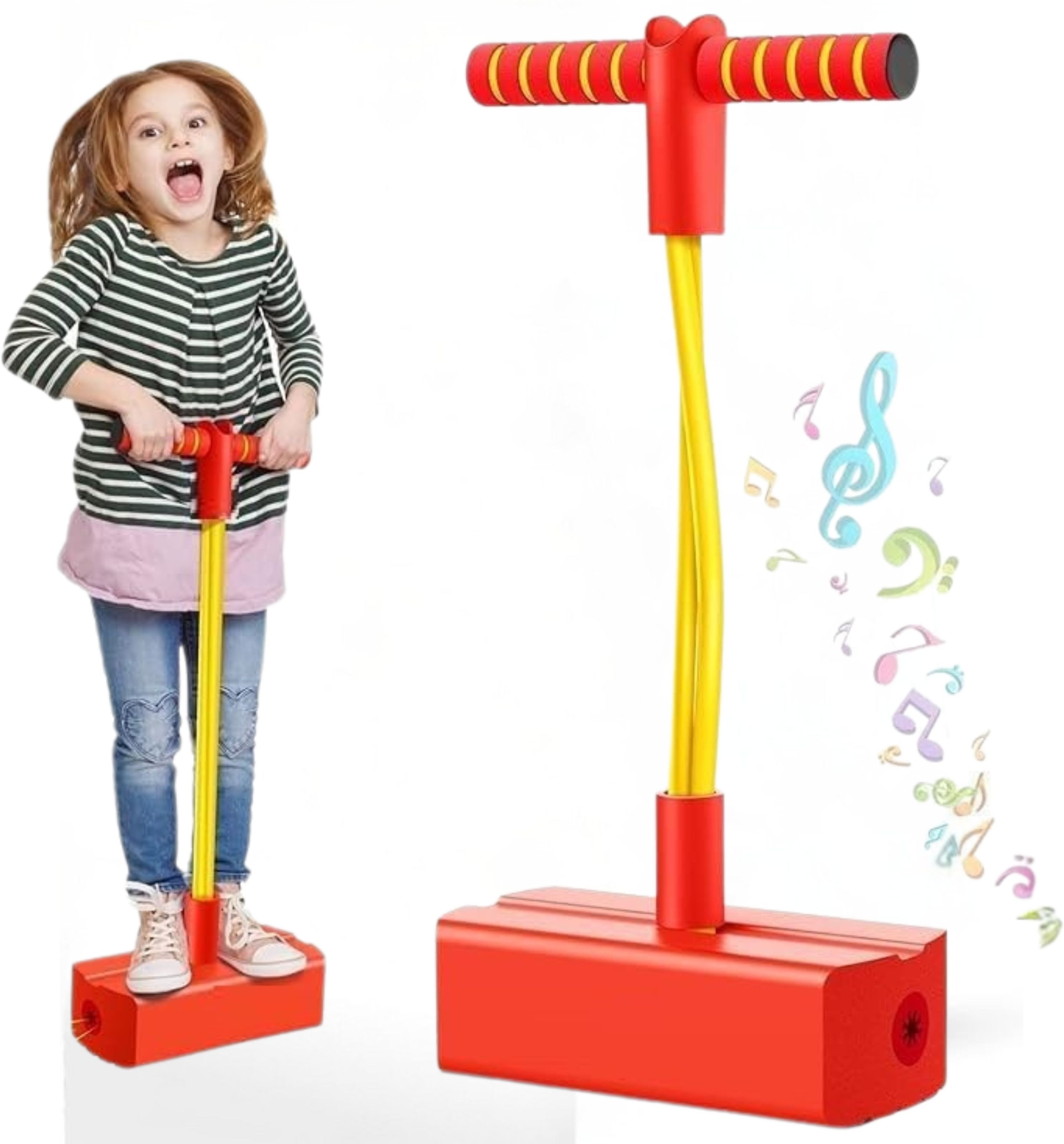 shopeleven Sound-Enabled Foam Pogo Jumper – Perfect Gift for Boys & Girls Ab Exerciser-picture-12