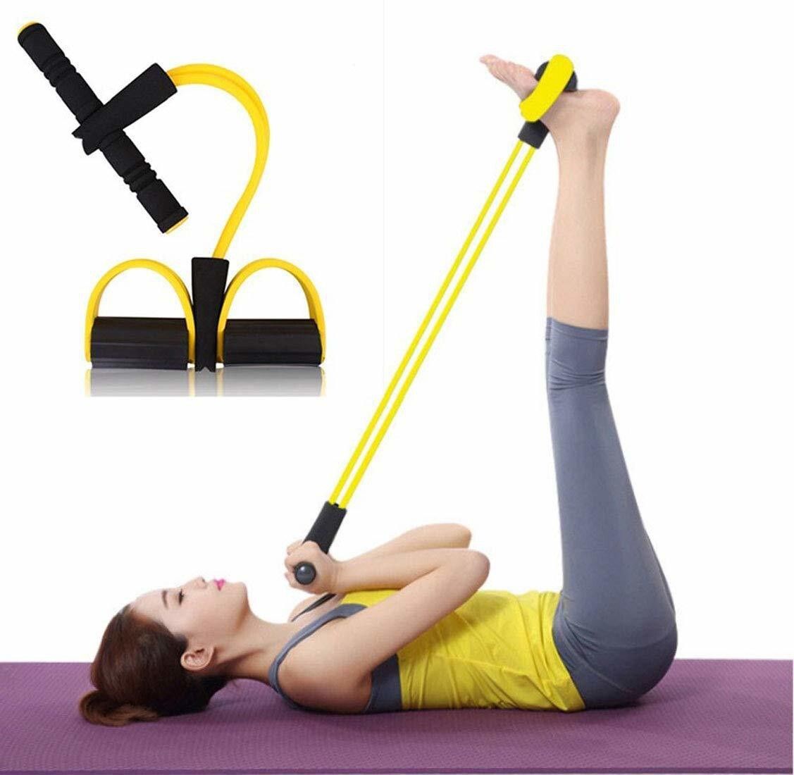 Pull Reducer Body Resistance Band Gym,Yoga Exercise for Lose Waist Weight Reduce Ab Exerciser-image-45