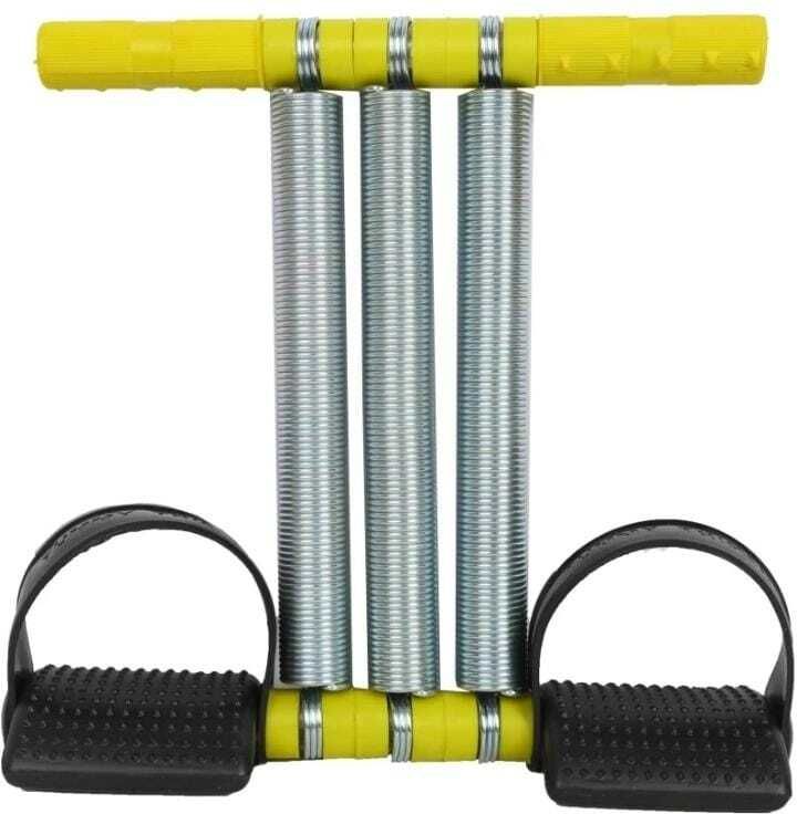 3 spring tummy trimmer (YELLOW) Ab Exerciser-image-7