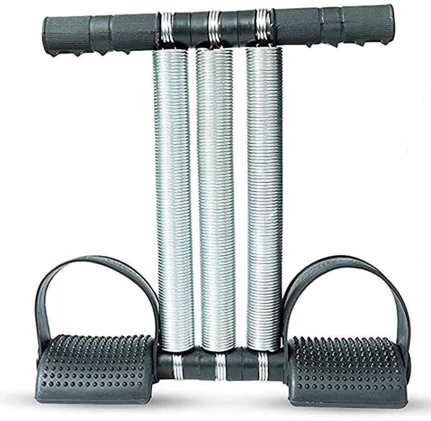 fitzilla Tummy Trimmer Triple Spring Ab Exerciser Multipurpose Fitness Equipment-Unisex Ab Exerciser-picture-22