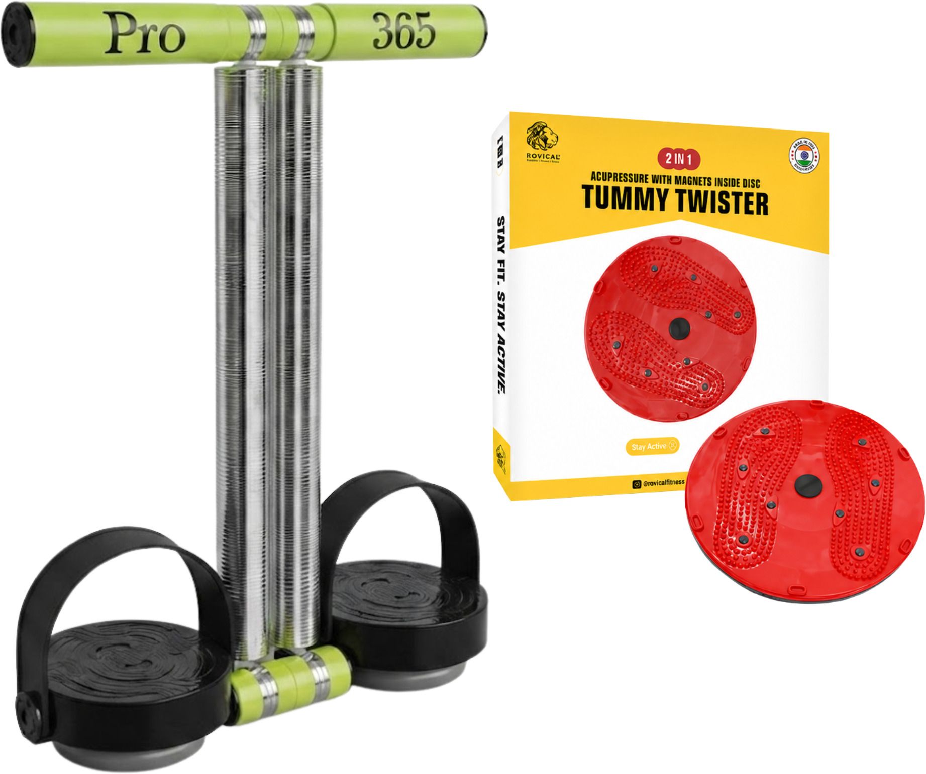 Tummy Trimmer For Abs & Fat Burning Weight loss Exercises Ab Exerciser-image-44