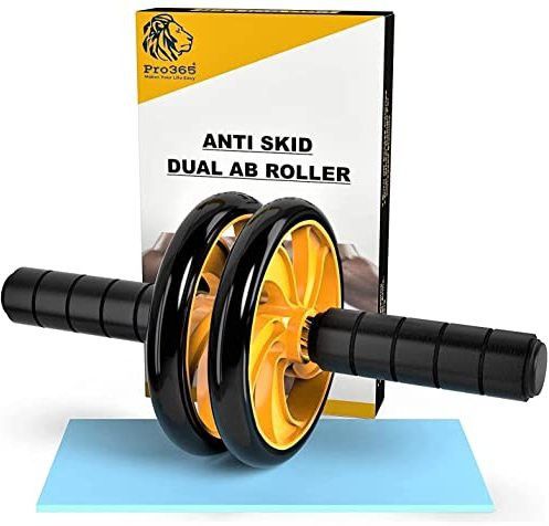 Dual New Ab Wheel for Abs Workouts Home Gym Abdominal Exercise Ab Exerciser-image-35