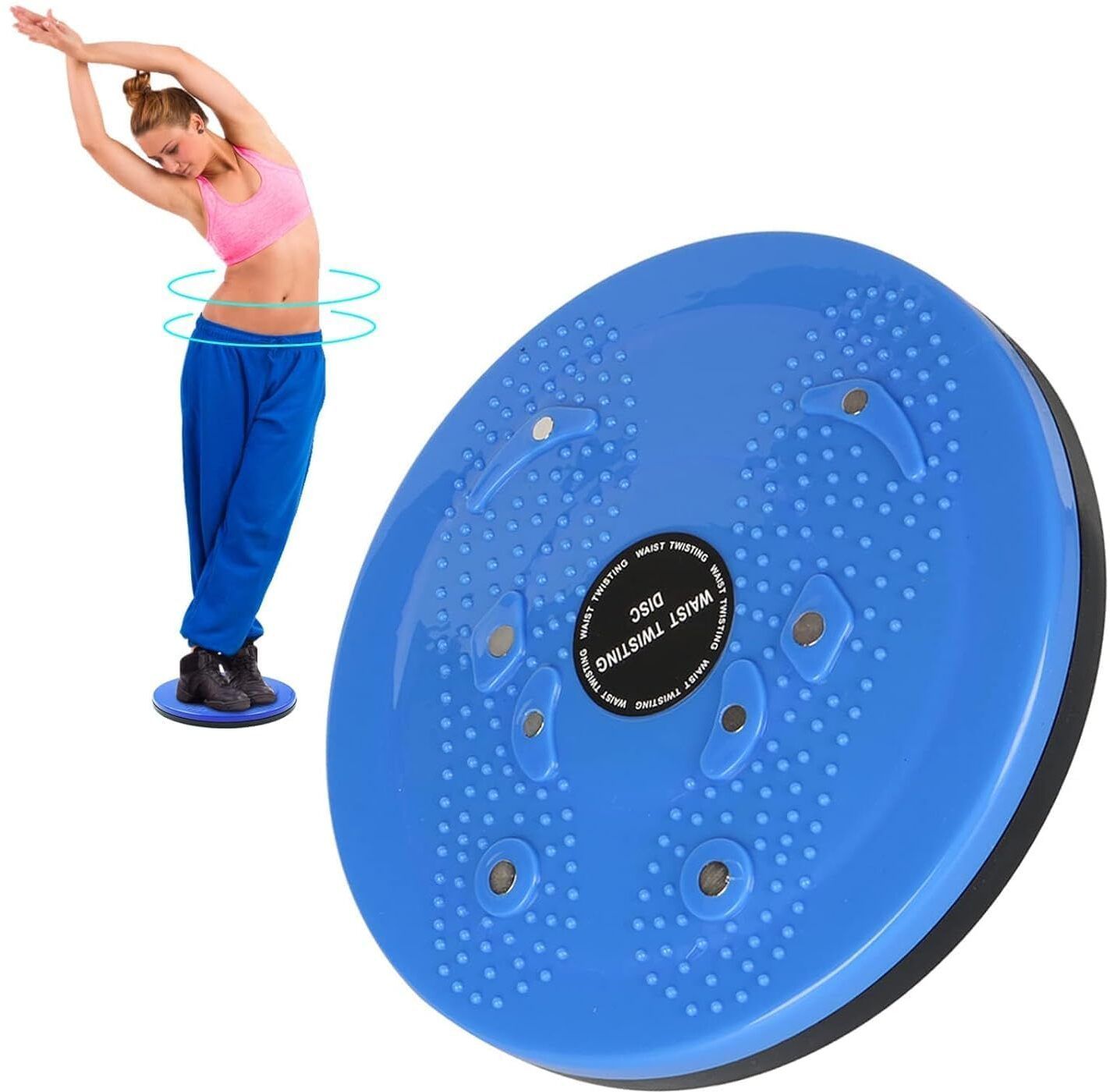 rminit Tummy Twister Disk ABS body exercise Board for Figure Tone Up Waist Workout. Ab Exerciser-picture-33