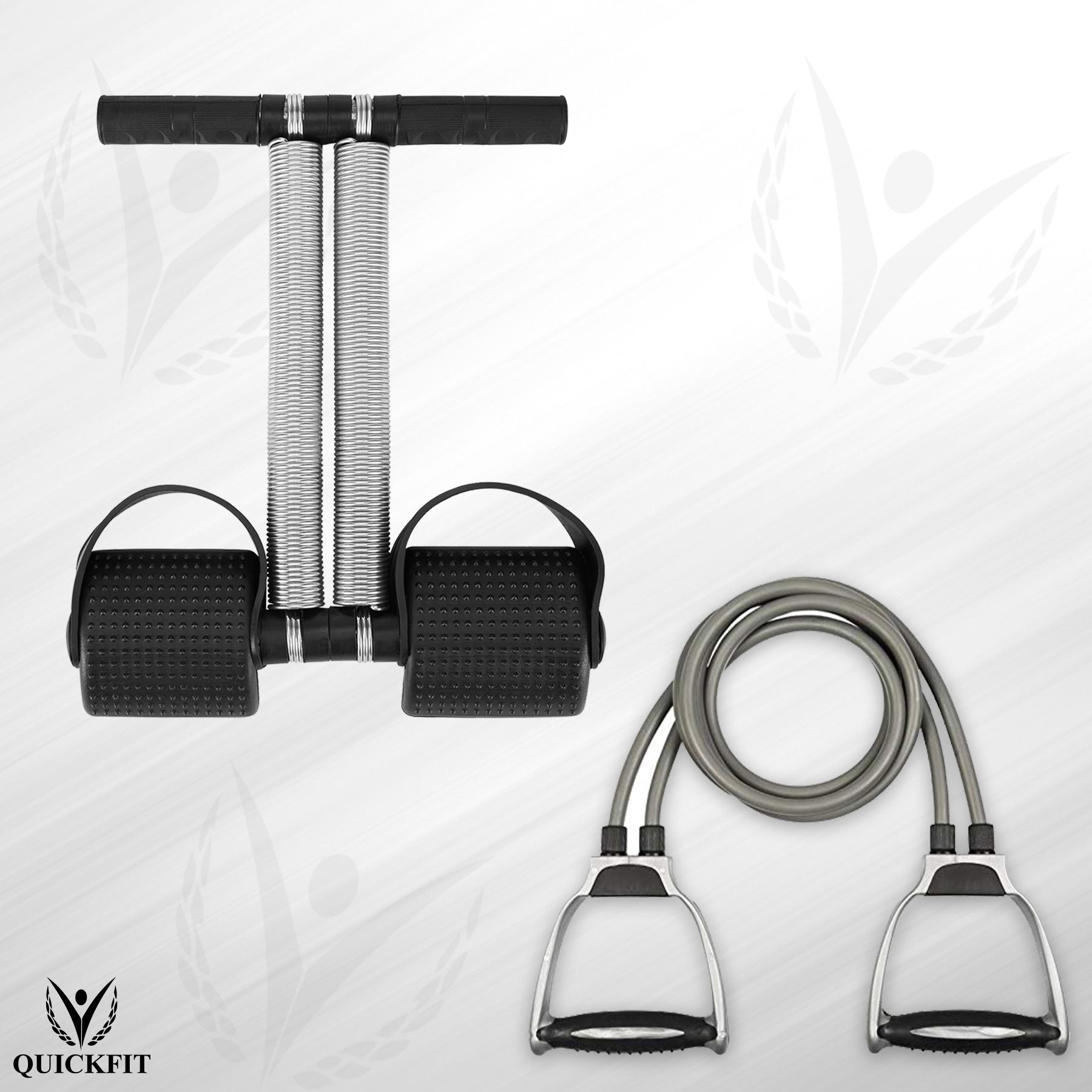 quick fit Combo Of Tummy Trimmer $ Toning Tube Ab Exerciser-picture-13