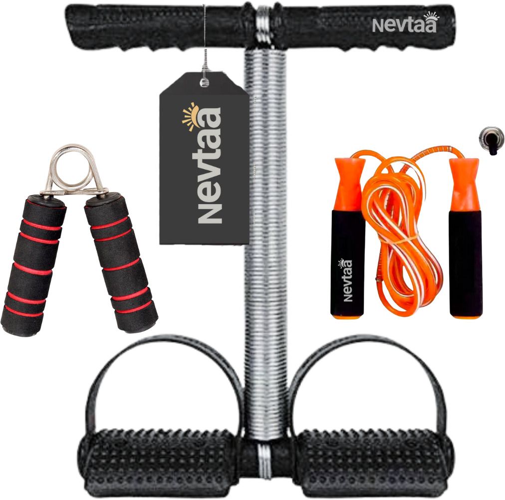 nevtaa Best Tummy Trimmer, Skipping Rope, Hand Gripper Combo Ab Exerciser-picture-14