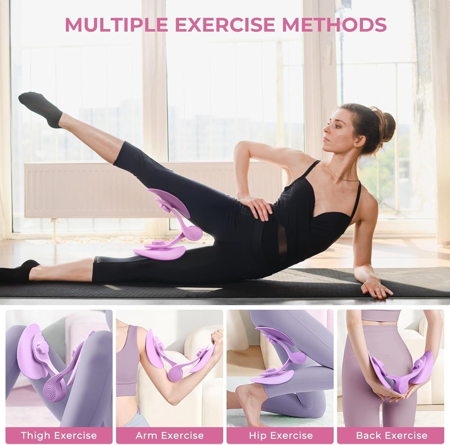 ramya beauty care Equipment Thigh Exercise Equipment Pelvic Floor Exerciser Device Ab Exerciser-picture-28