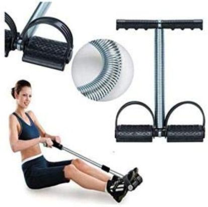 iamalot HIGH QUALITY STEEL SINGLE SPRING TUMMY TRIMMER Ab Exercise Ab Exerciser-picture-12