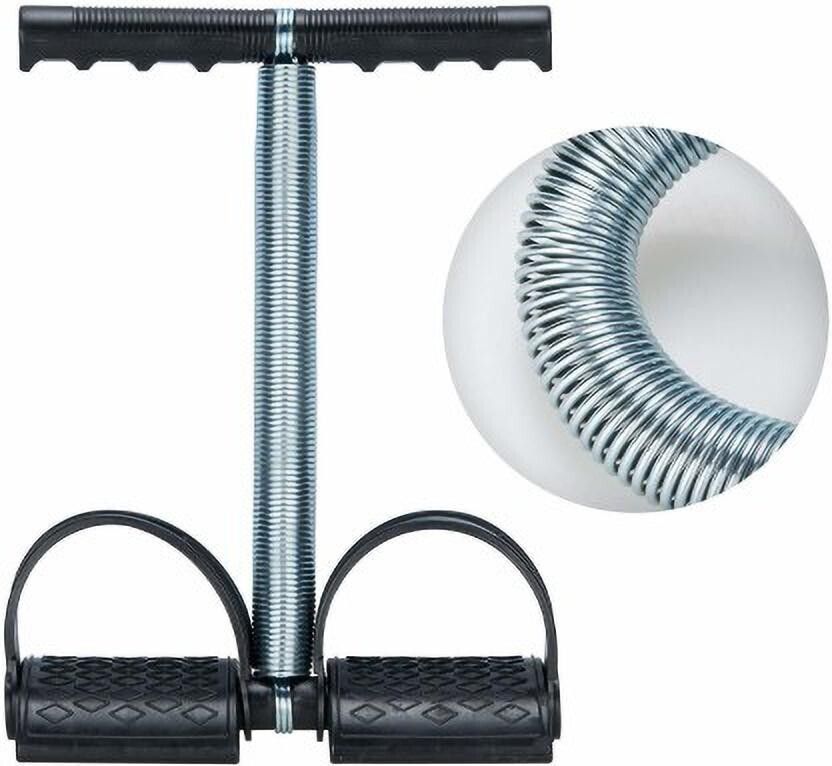 AB exerciser tummy trimmer single spring steel home & Gym fitness EY41(Black) Ab Exerciser-image-34