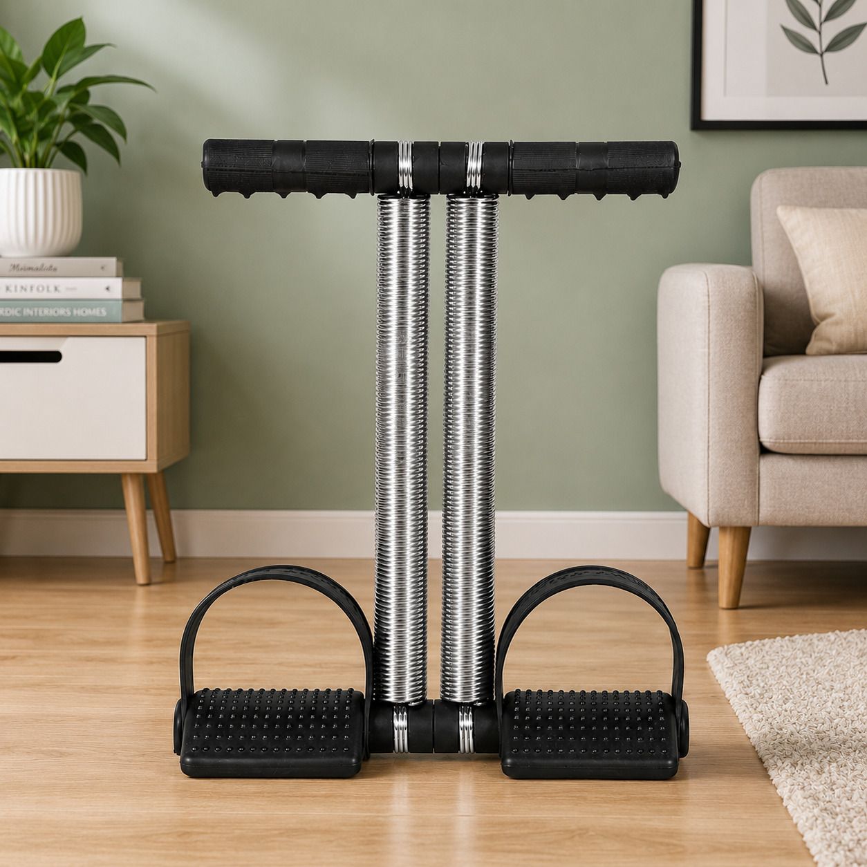 Tummy Trimmer Exercise Equipment for Home, Belly Fat Exercise Equipment Ab Exerciser-image-48
