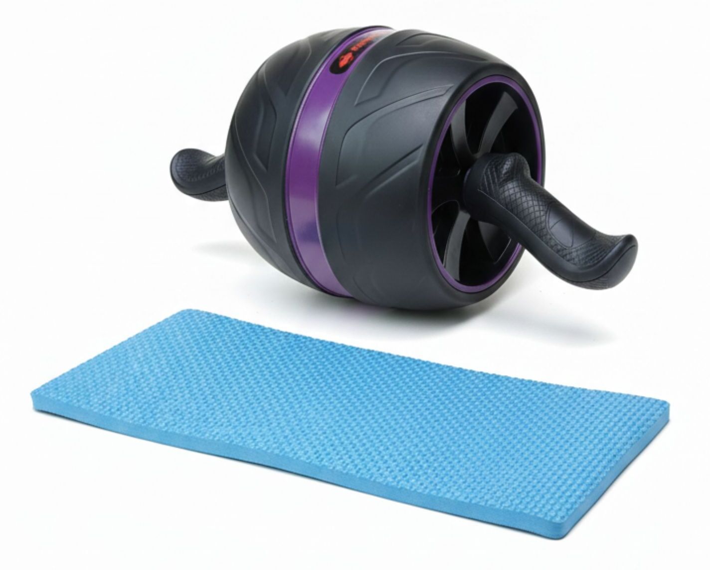 Automatic Rebound Double Wheel Ab Roller Ab Exerciser-image-1