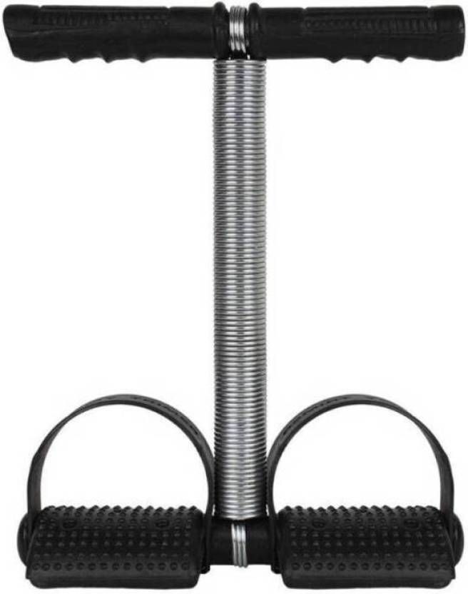 Single Spring Pedal Puller Pull Up Equipment Tummy Trimmer PullUp Machine(Black) Ab Exerciser-image-39