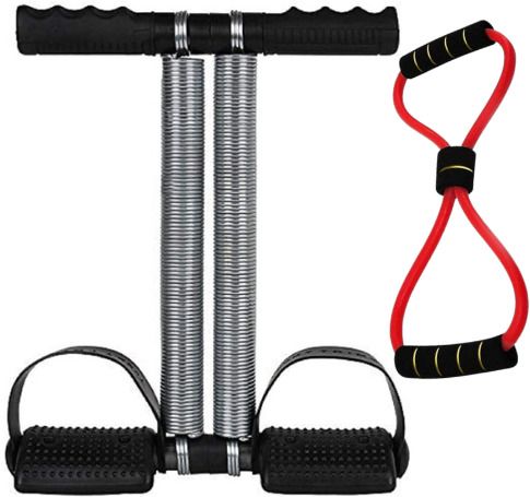 iamalot Tummy Trimmer and 8 Shape Resistance Band Abs Exercise Fat Buster Weight Loss Ab Exerciser-picture-22
