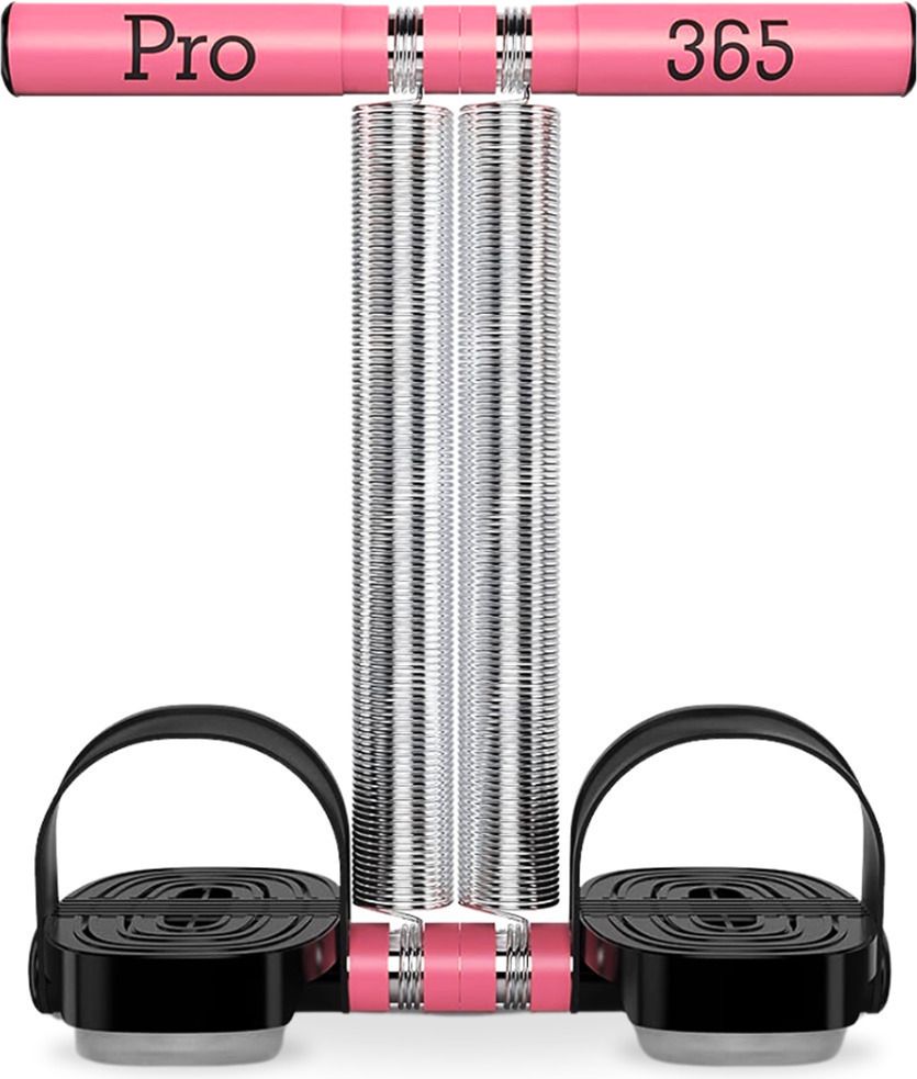 Double Spring Tummy Trimmer For Fat Burning & Weight loss Exercises(PINK) Ab Exerciser-image-11