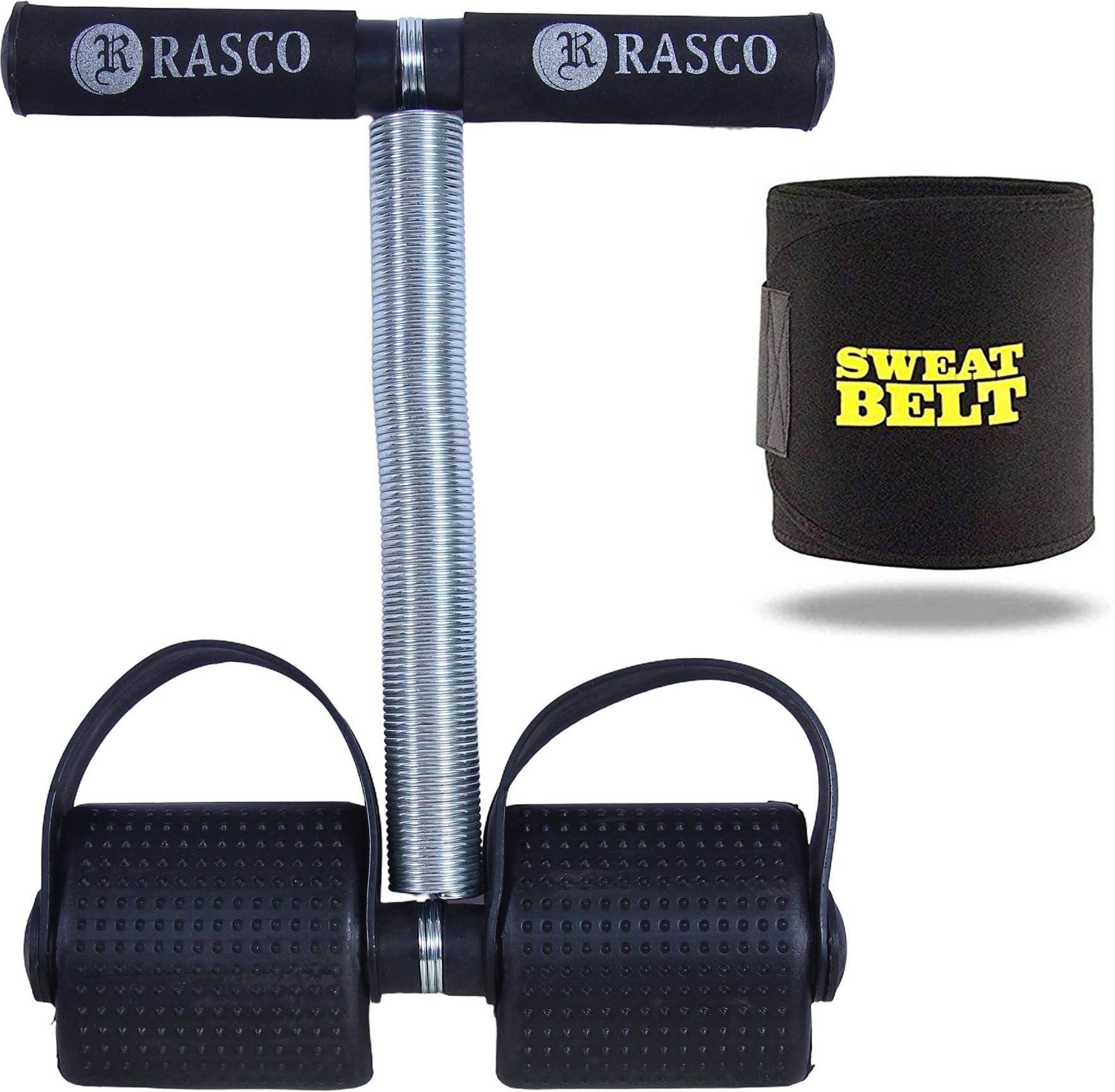 rasco Single Spring Ab Exerciser with Sweat Belt Ab Exerciser-picture-27