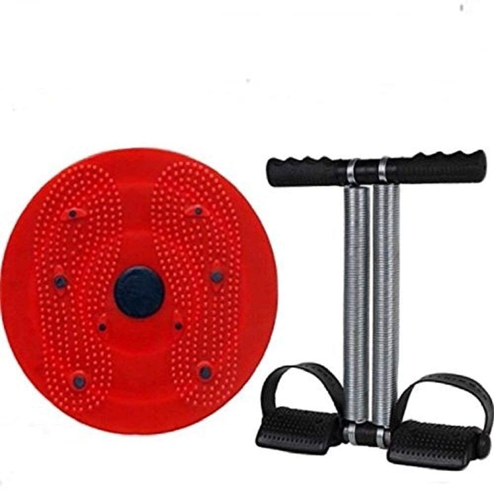 grypp Fitness Combo Tummy Trimmer Double Spring and Tummy Twister for Workout Ab Exerciser-picture-14