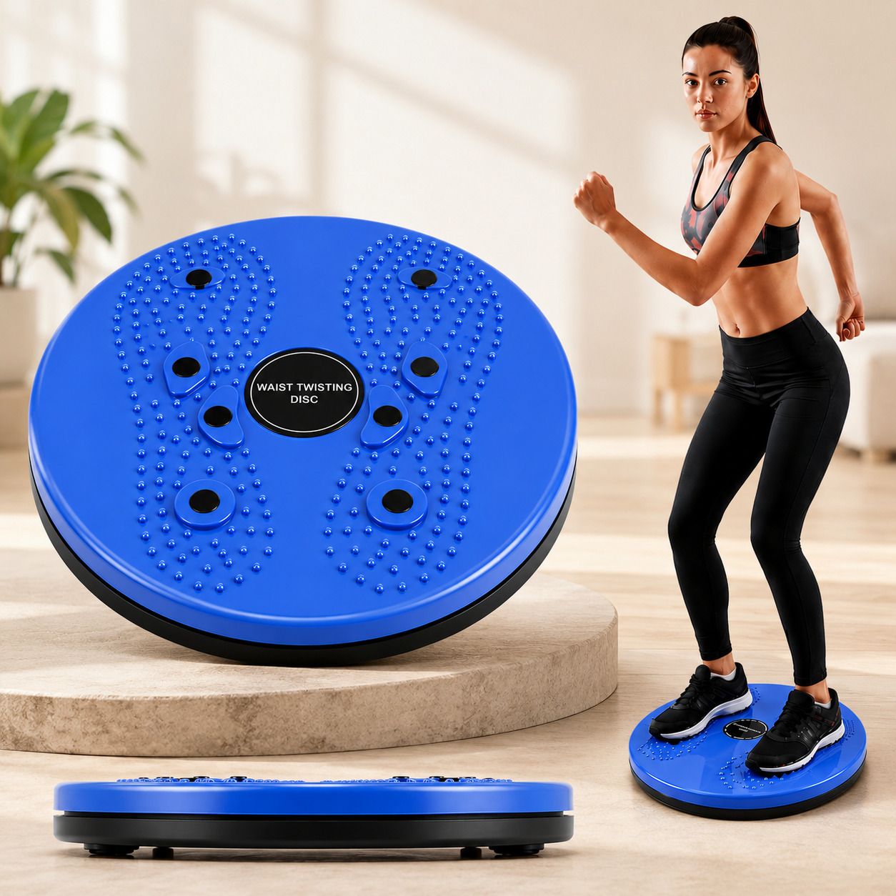 Tummy Twister Home Exercise Equipment Weight loss Workout Ab Exerciser-image-1