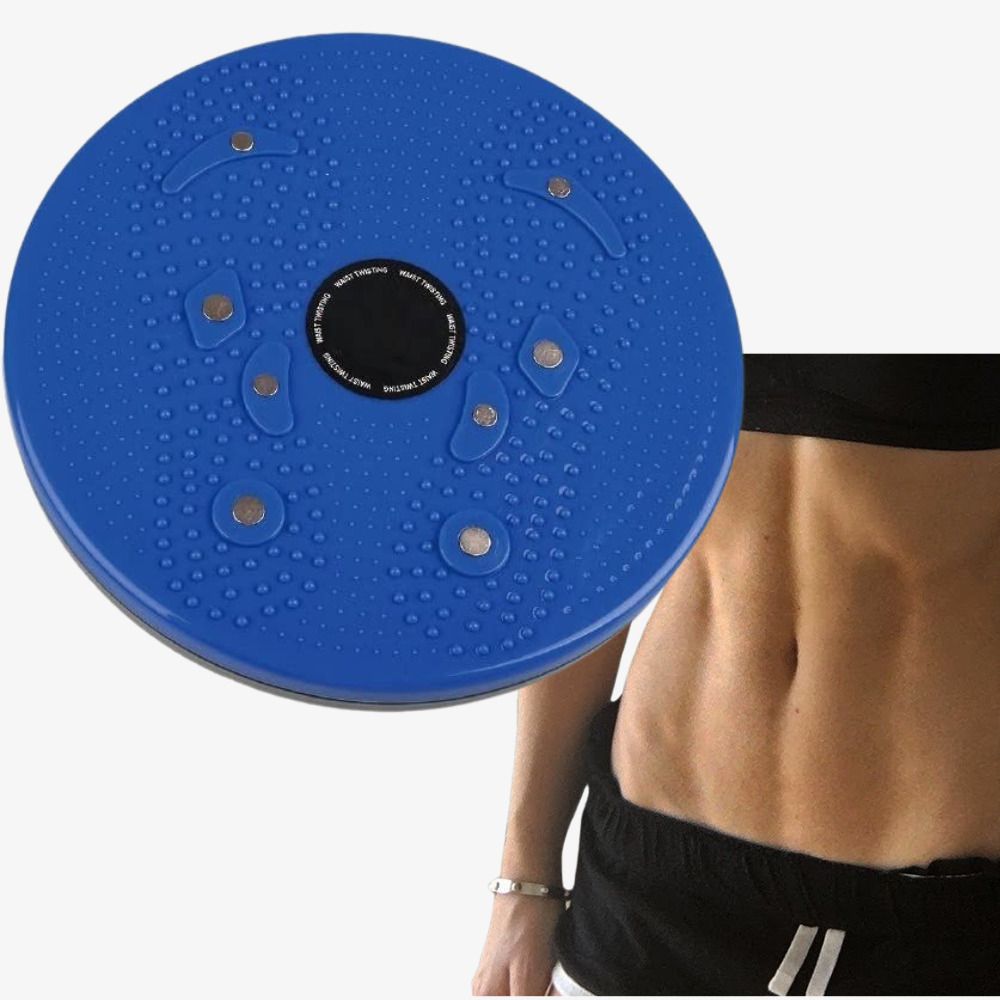 techelite Body Waist Twister Disc with Non-Slip Foot Grip, Tummy Trimmer Exercise Ab Exerciser-picture-35