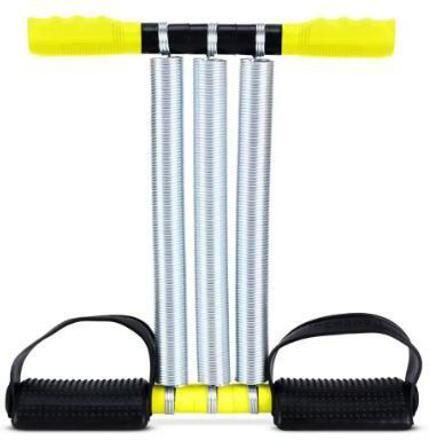 Triple (3 Springs) Pull Reducer Waist Trimmer Body Toner Abs Exerciser Ab Exerciser-image-14