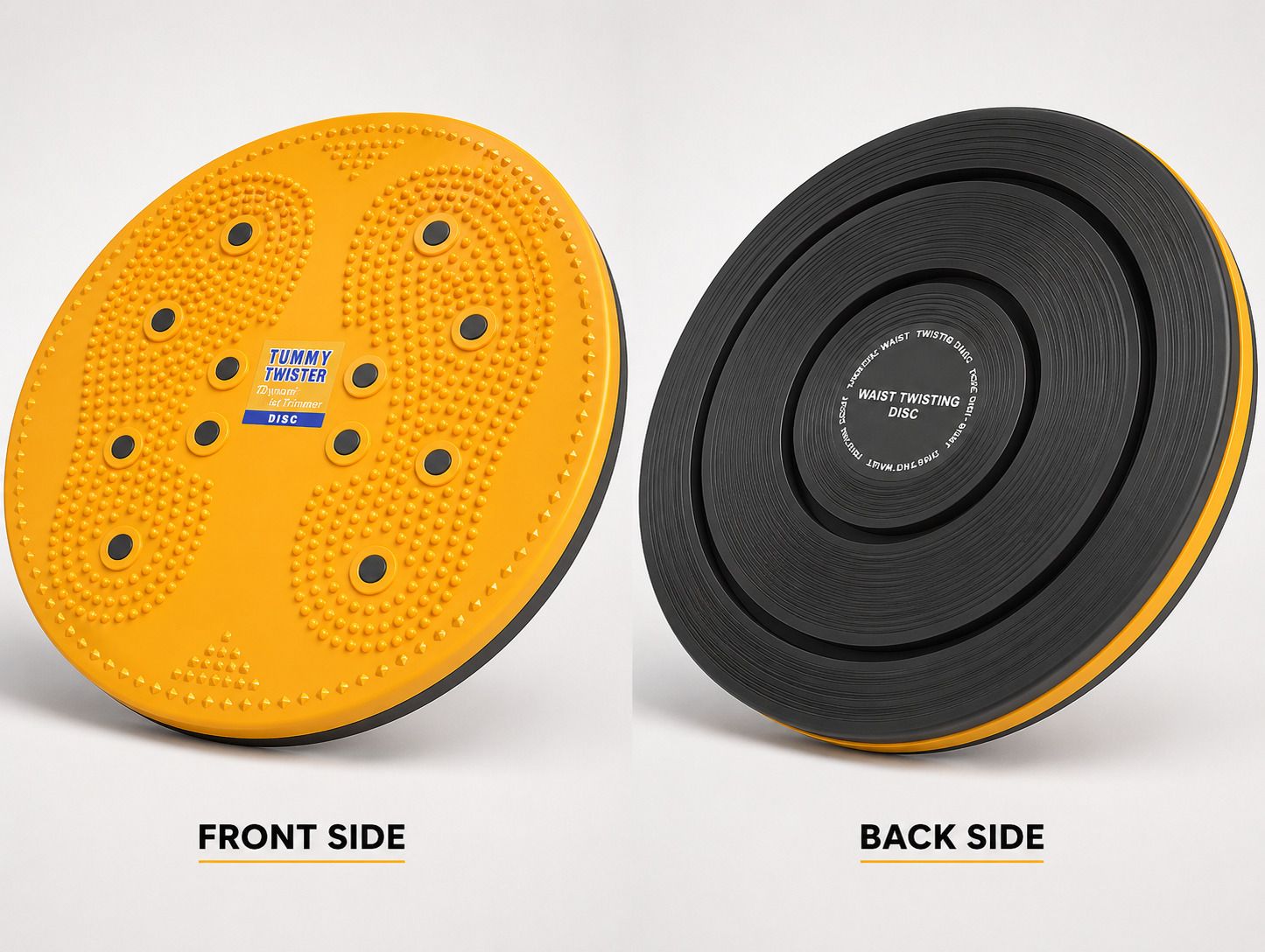360° Rotating Waist Twister Anti-Skid Surface Weight Loss Exercise Disc Ab Exerciser-image-43