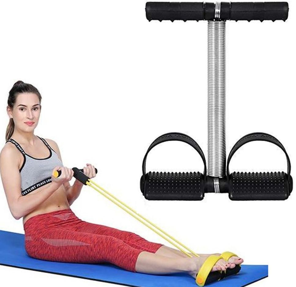 Ab Exerciser Single Spring Tummy Trimmer for Abs Waist Arm Exercise Ab Exerciser-image-1