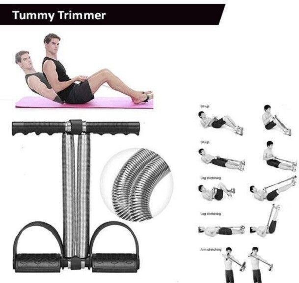 Double Spring Waist Trimmer-Body Toner-Fat Buster Ab Exerciser-image-2