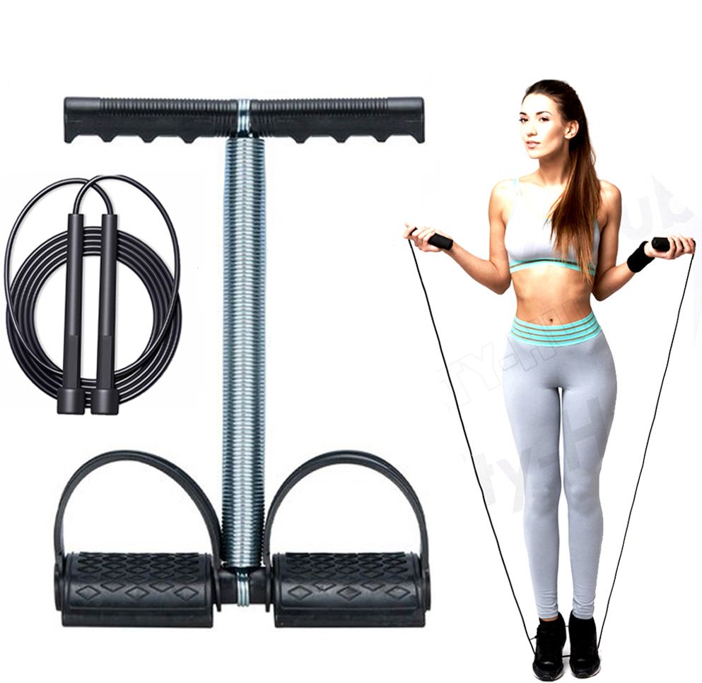 single trimer Tummy Trimmer & Skipping Fat Buster Home Gym Home Exercise Ab Exerciser-picture-20