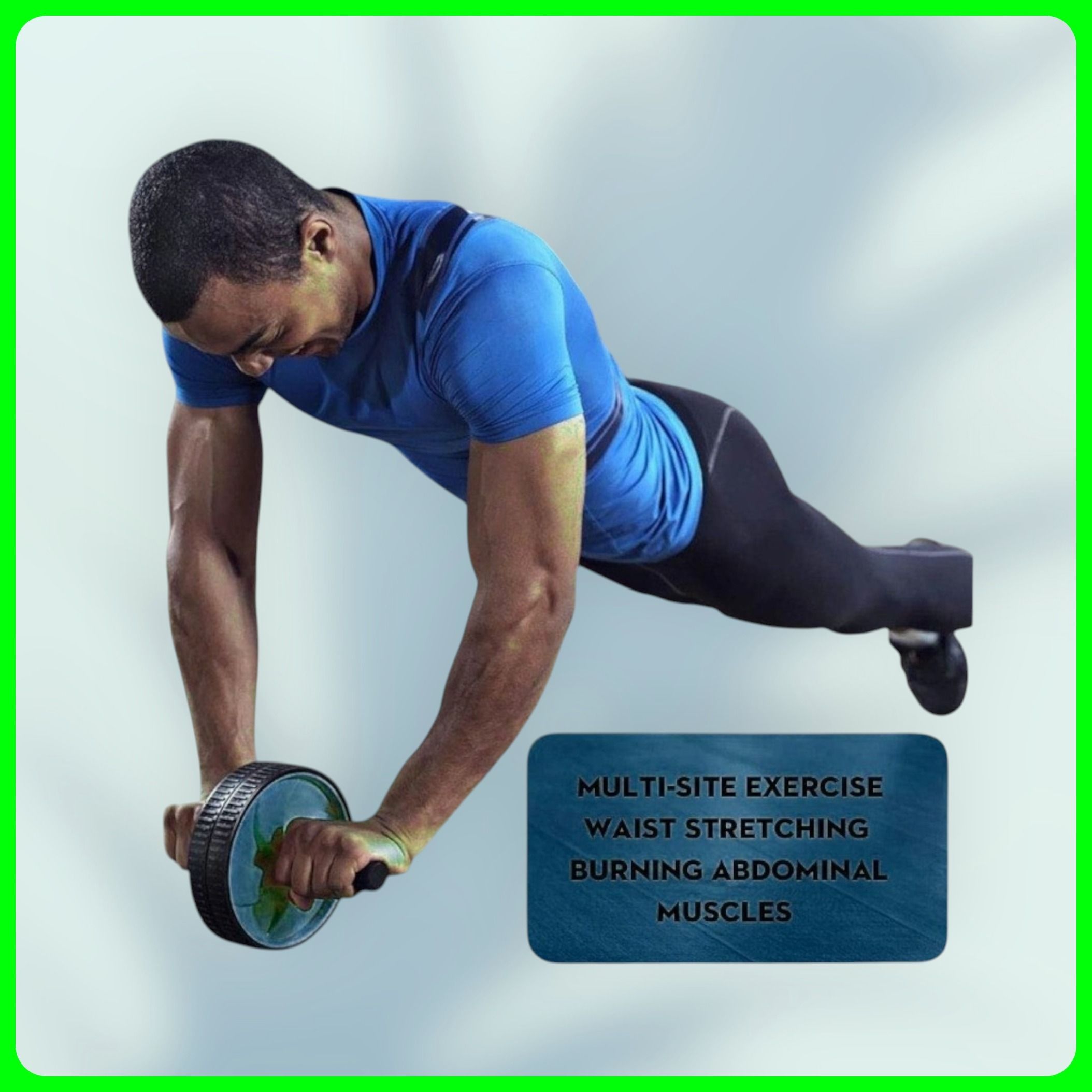 y2m Fitness AB Wheel / AB Roller Dual Wheel Core Trainer_1164 Ab Exerciser-picture-16