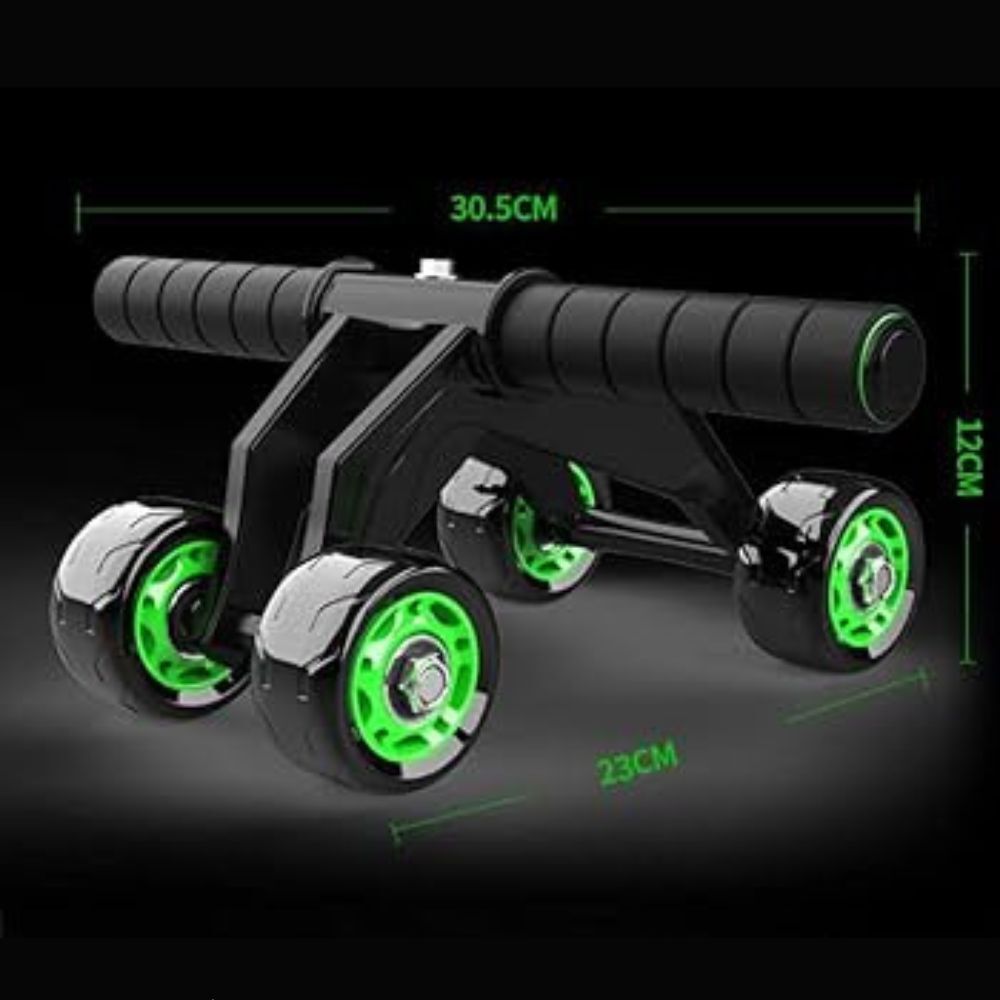 comfortinglives Ab Exerciser 4 Wheel for Abs Core Strength Workout Ab Exerciser-picture-13