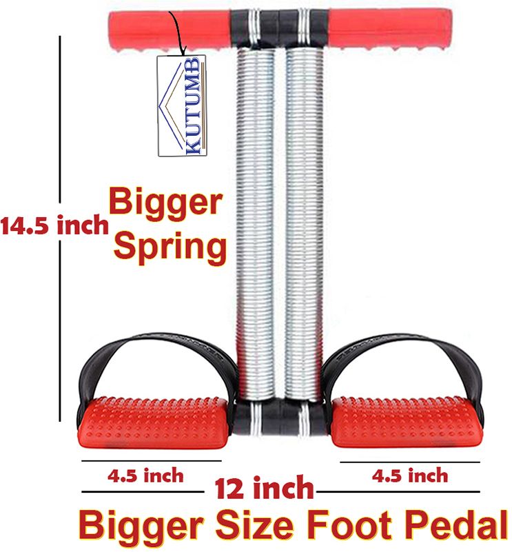 kutumb Premium Quality Double Spring Tummy Trimmer For Men & Women Ab Exerciser Ab Exerciser-picture-10