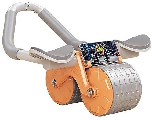 Automatic Rebound Ab Abdominal Exercise Roller with Elbow Support and Timer Ab Exerciser-image-40