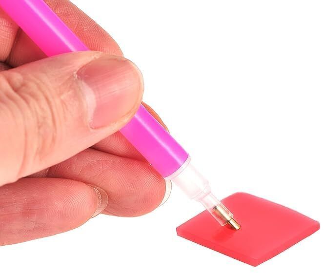 smaf Glue Pen, Glue Pad Of Stone Sticking Pen ,Jewellery Bead Word, Art & Pack Of 1 Accessory Tape Dot-picture-14