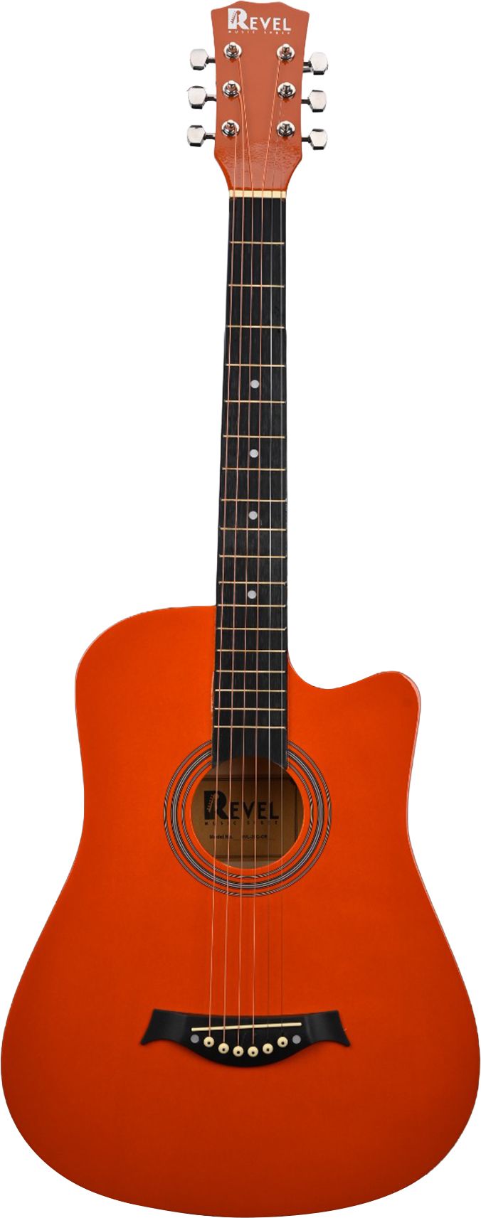 revel RVL-38G-OR Acoustic Guitar Basswood Basswood Right Hand Orientation-picture-28